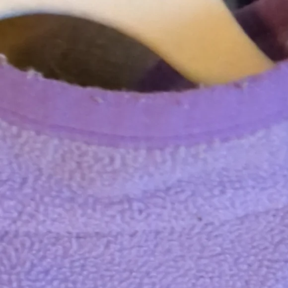 Columbia Two-Tone Lavender & Lilac Fleece Pullover Hoodie - Picture 5 of 8